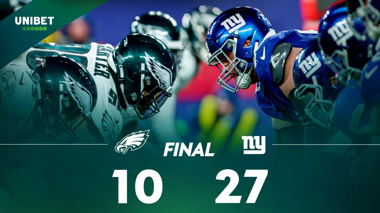 Game Recap: Giants 27, Eagles 10