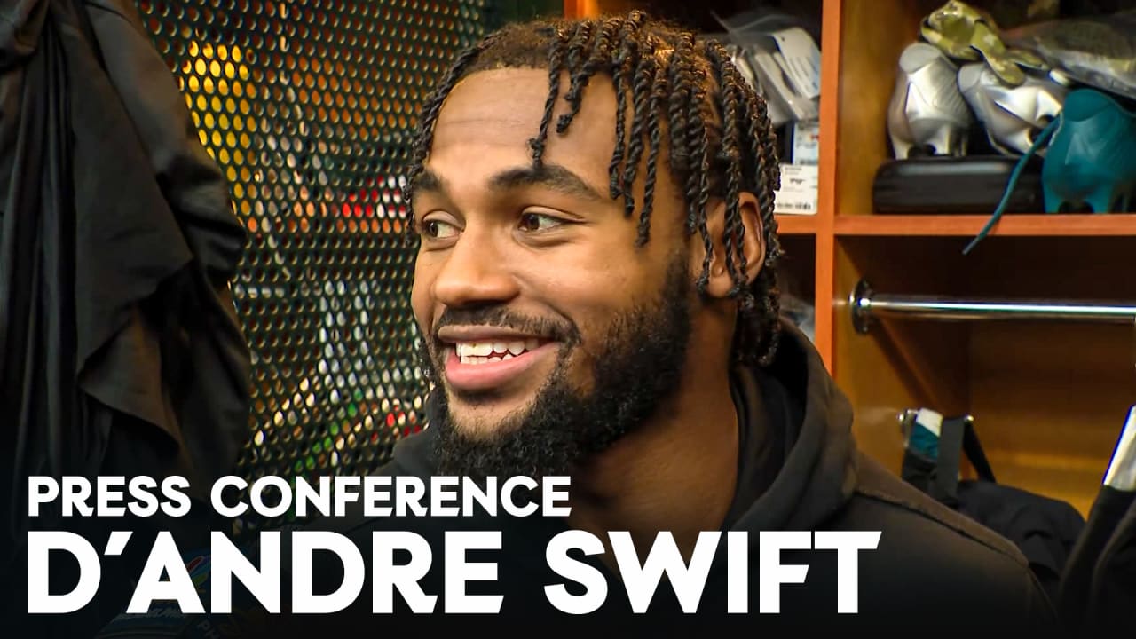 Press Conferences: D'Andre Swift, Jason Kelce, and more | January 4, 2024