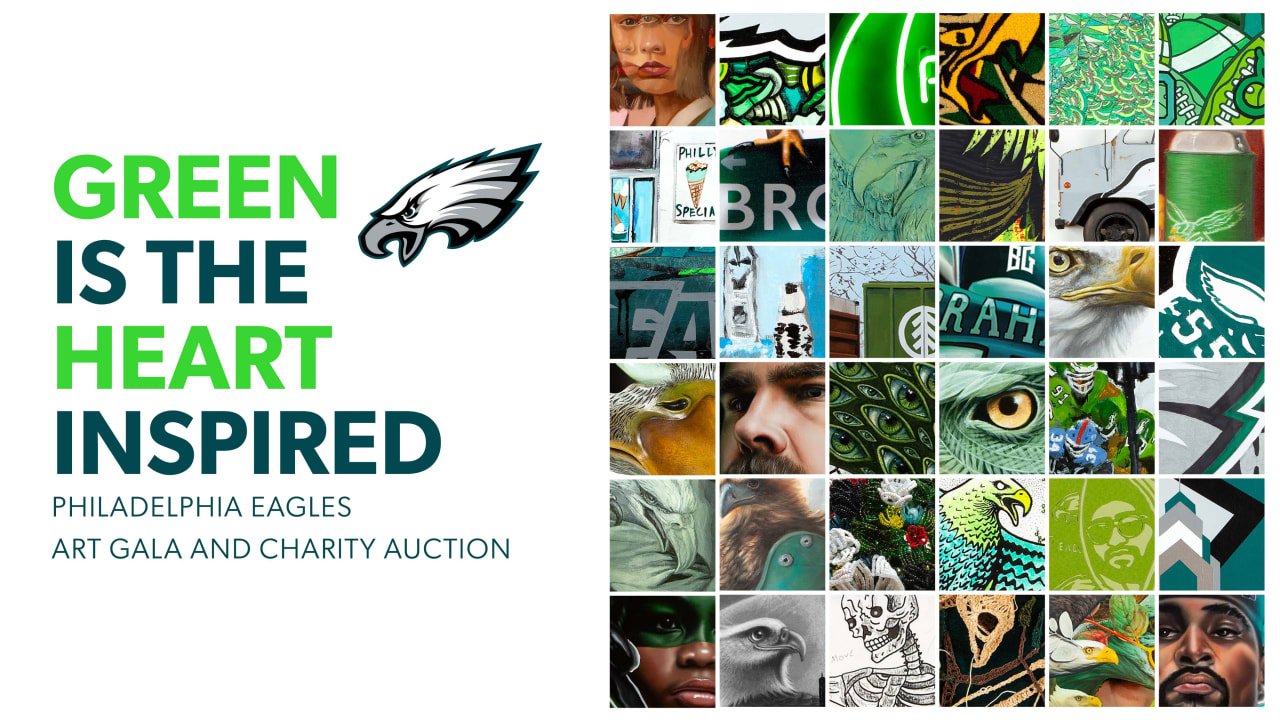 Eagles tap into local art scene with charity auction to benefit Eagles