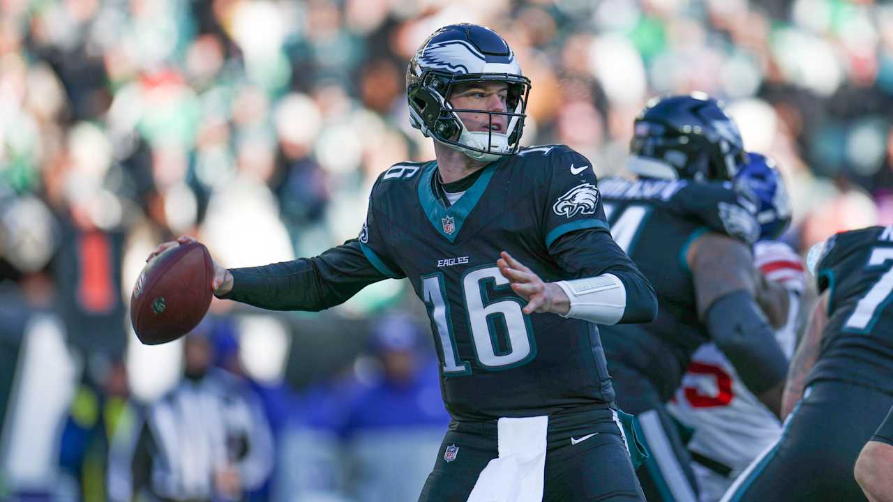 Highlight Tanner McKee delivers second TD pass of day to boost Eagles