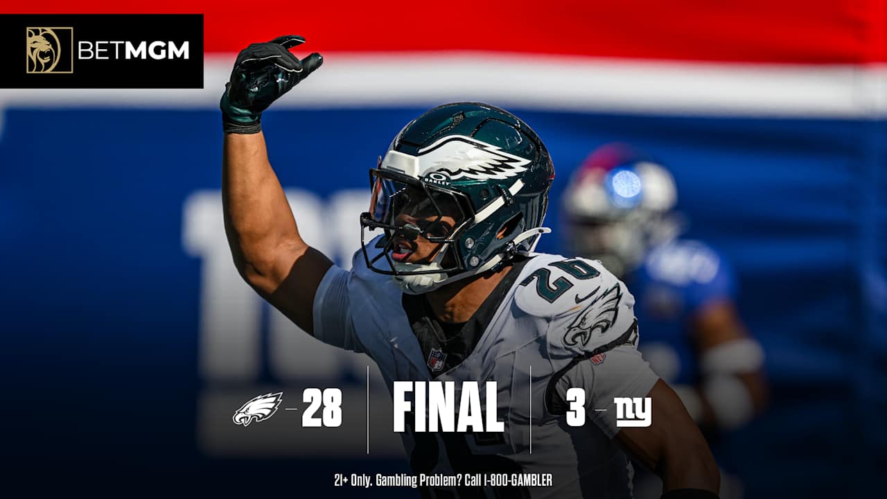 Eagles vs. Giants Game Recap October 20, 2024 NFL Week 7