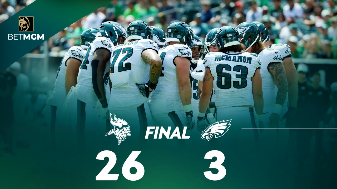 Match report: Vikings vs. Eagles