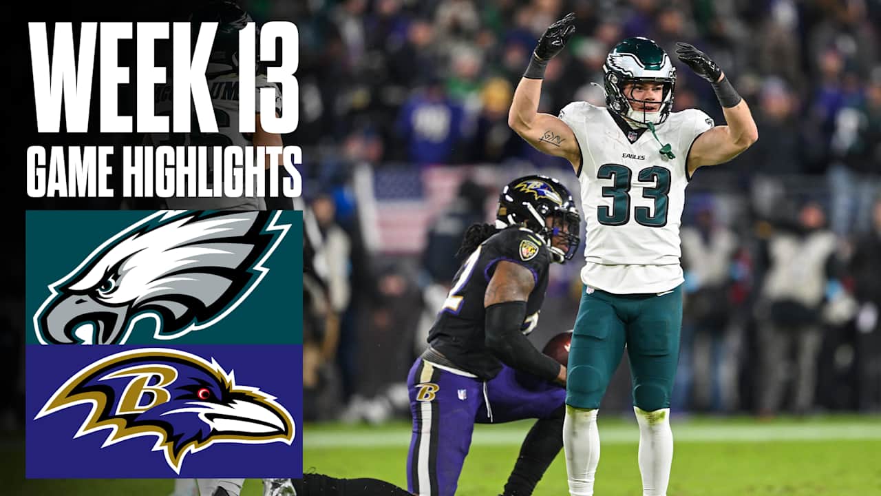 Game Highlights: Eagles 24, Ravens 19