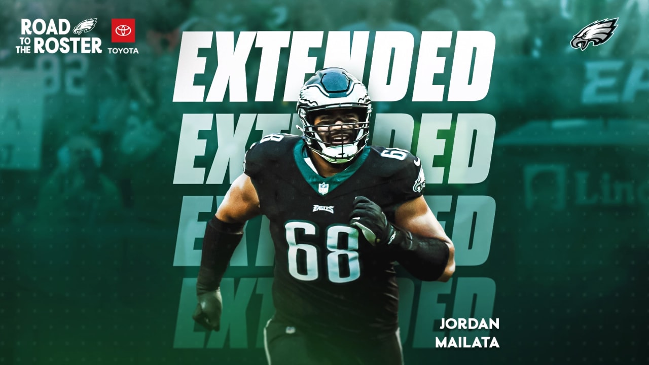 Eagles agree to terms with Jordan Mailata on a 3-year contract extension