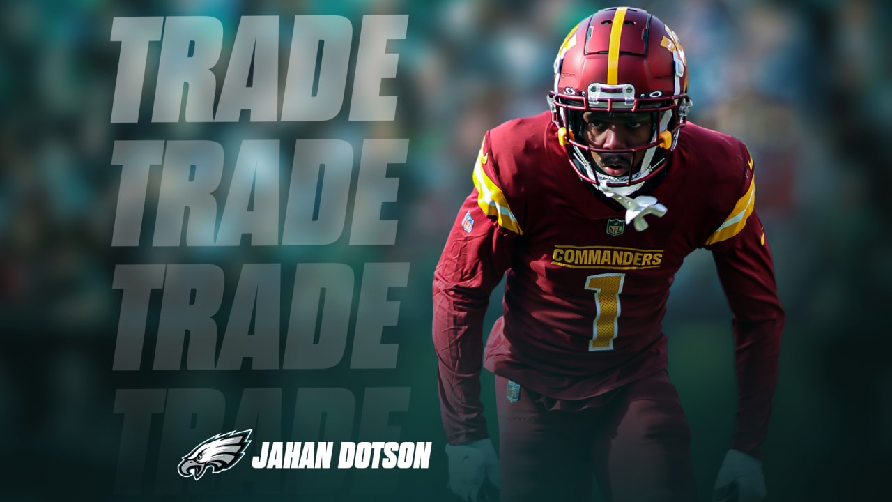 Les Eagles acquièrent le WR Jahan Dotson dans le cadre d’un échange avec les Commanders