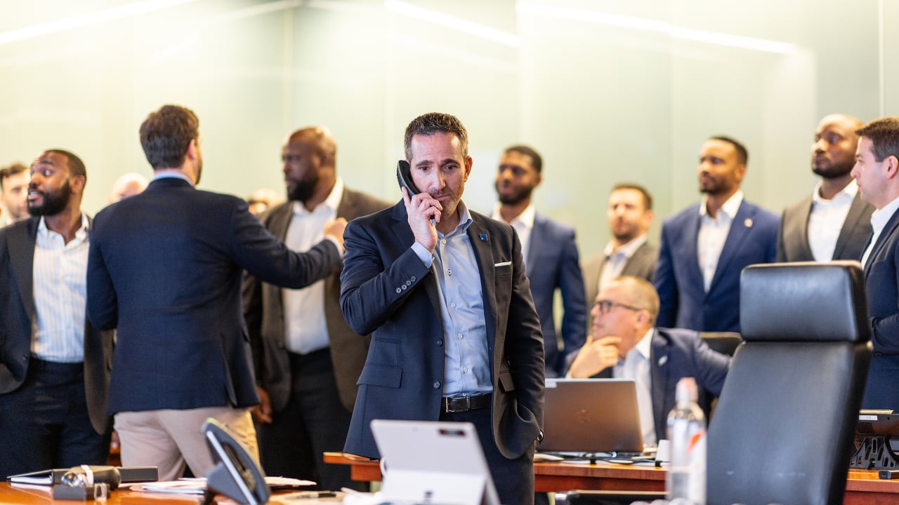 Quinyon Mitchell receives the call of a lifetime