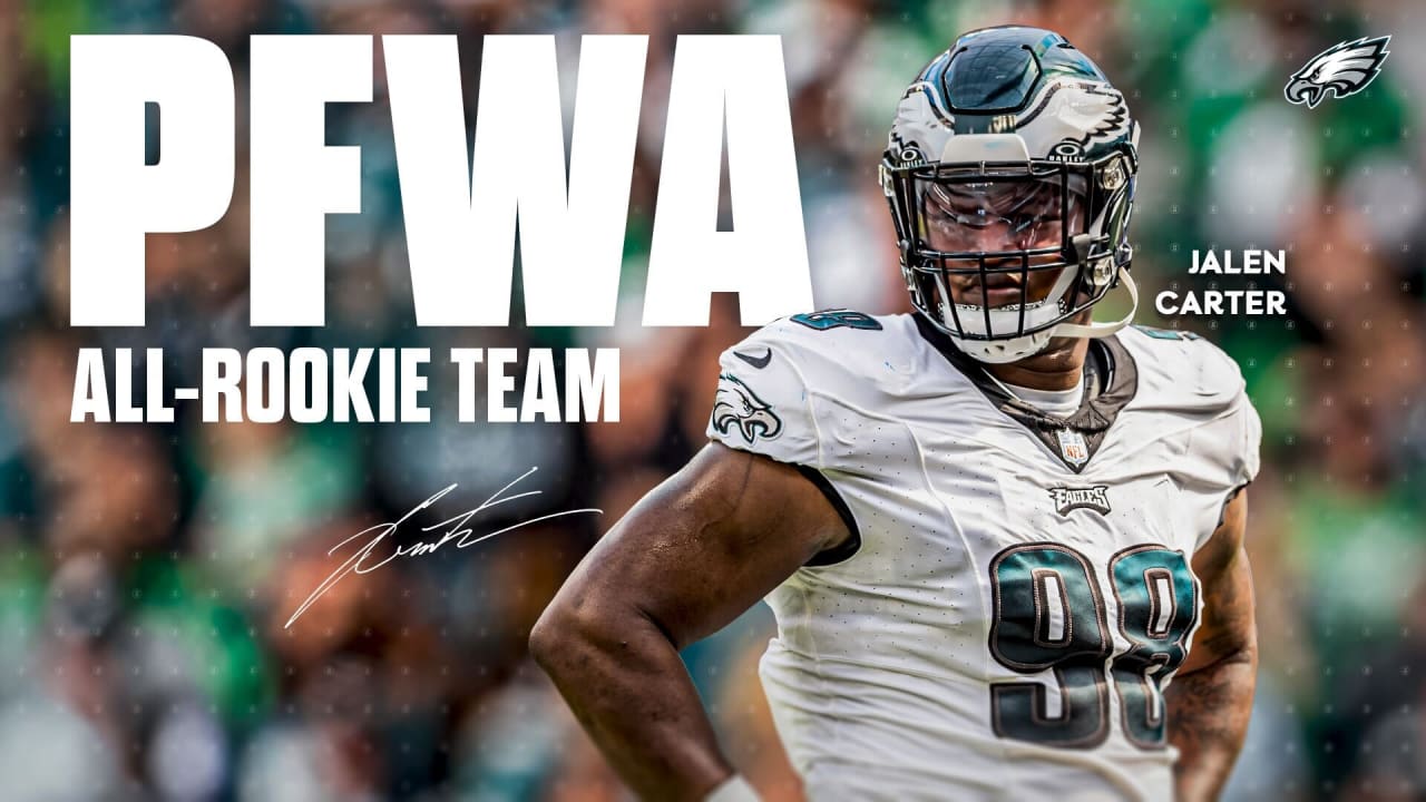 Jalen Carter named to PFWA AllRookie Team