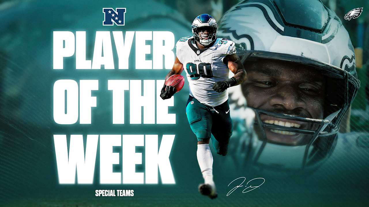 Jordan Davis named NFC Special Teams Player of the Week