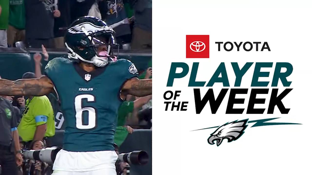 Toyota Player of the Week: DeVonta Smith | Week 2, 2024 Season