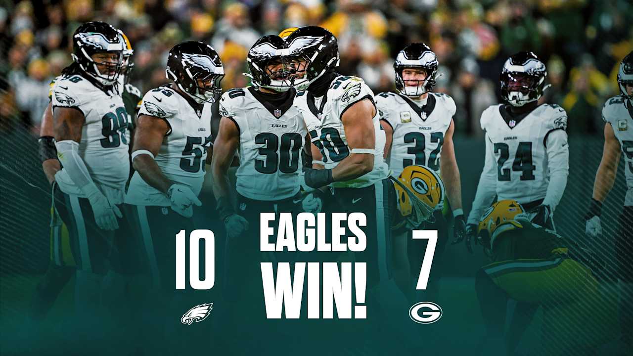 Game Recap: Eagles 10, Packers 7 | Week 10