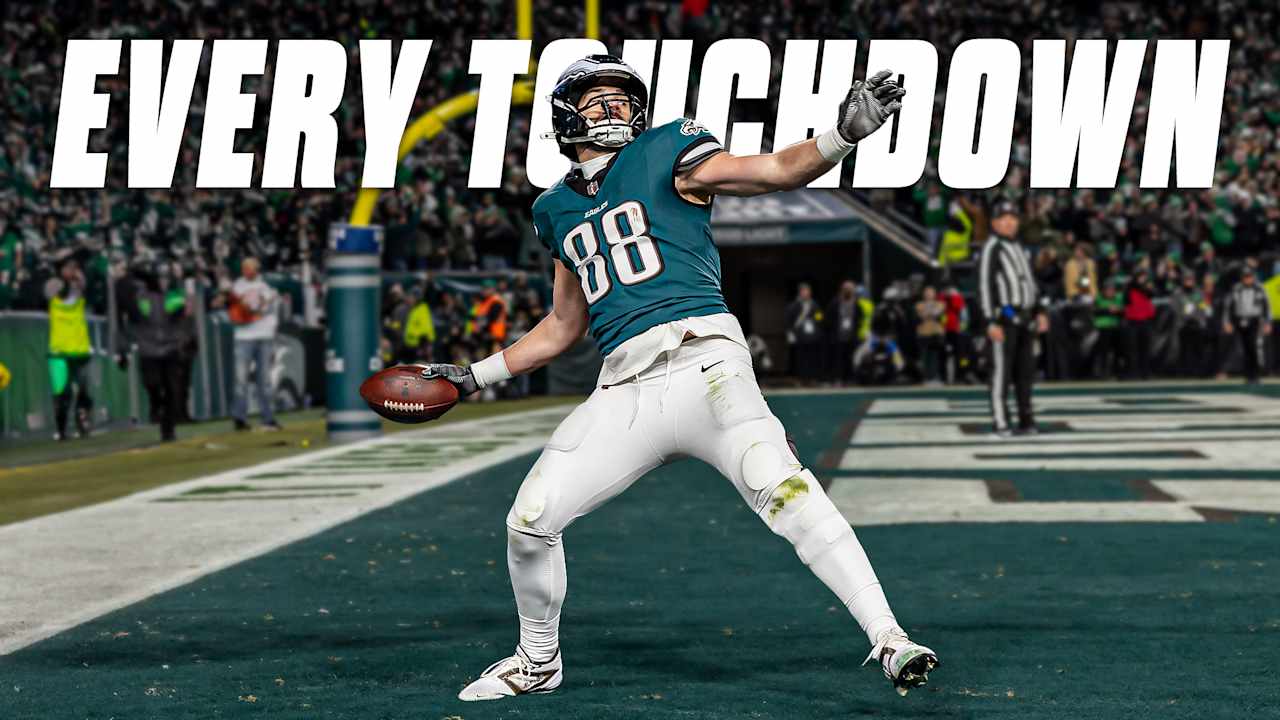 Every Dallas Goedert Touchdown