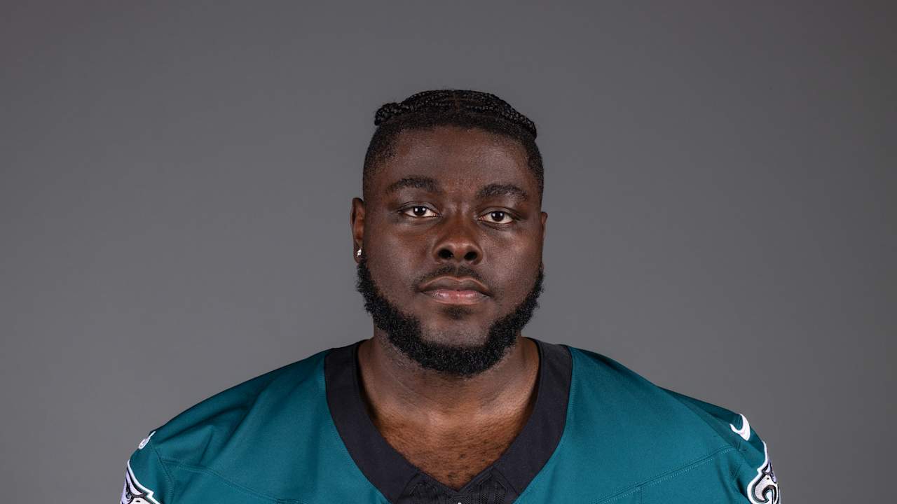 Markel Bell in his current Philadelphia Eagles uniform