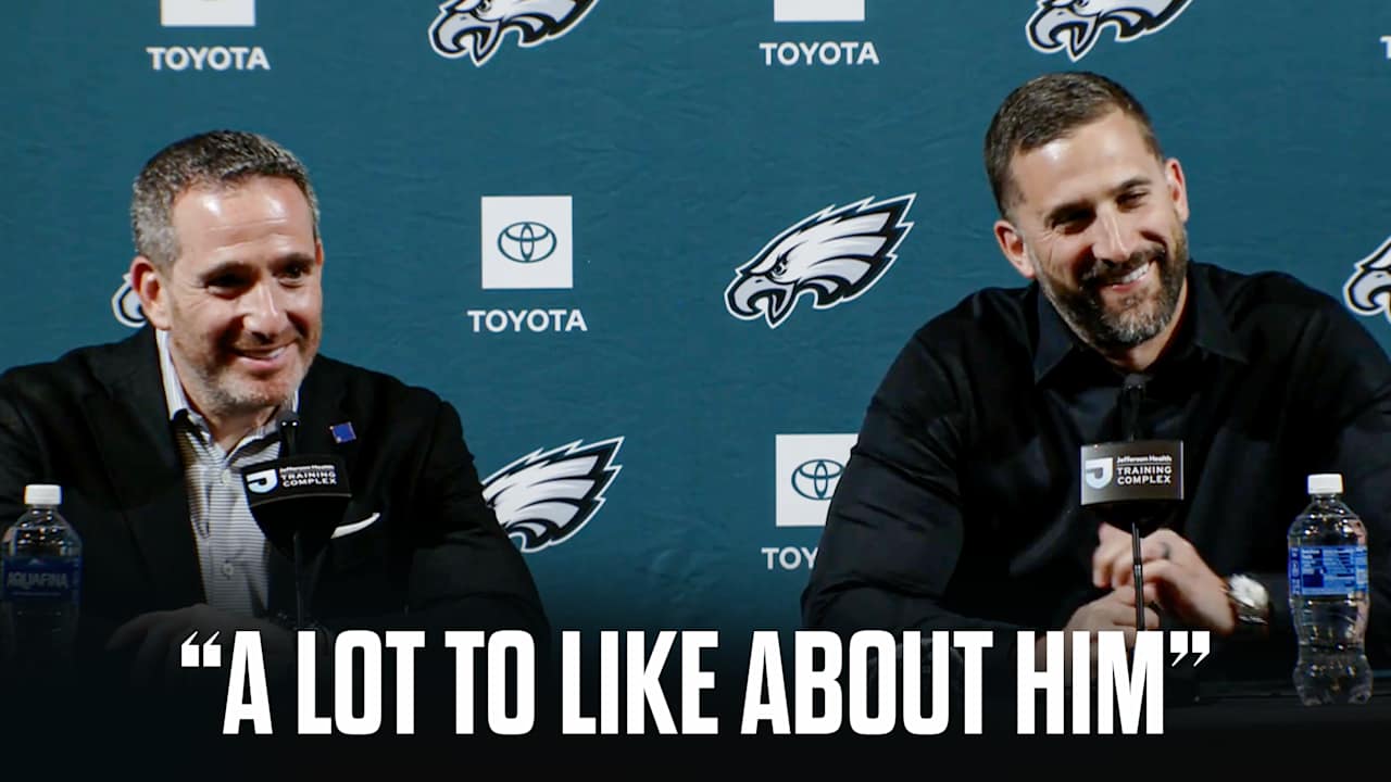 Howie Roseman & Nick Sirianni Press Conference: April 23, 2026