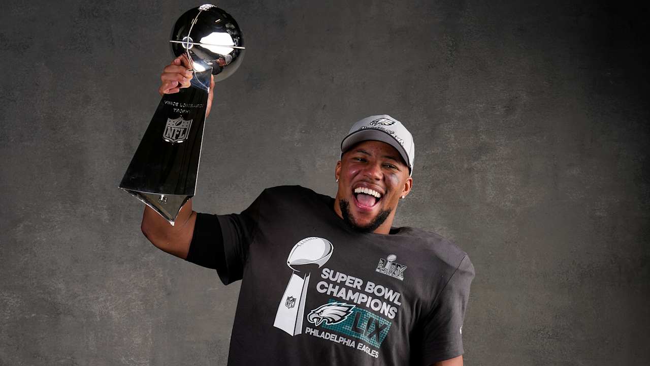 Photo Gallery: Super Bowl LIX Lombardi Trophy Portraits