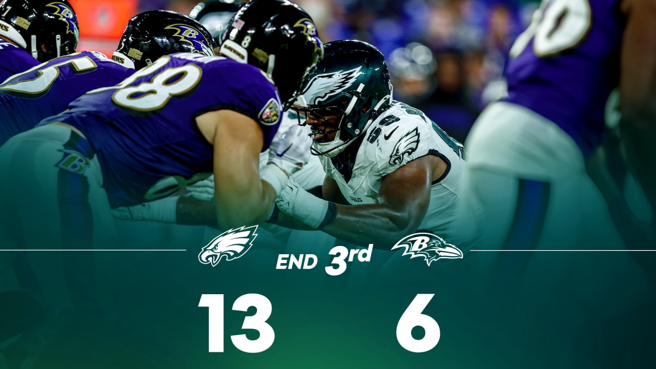 Live Updates Eagles vs. Ravens