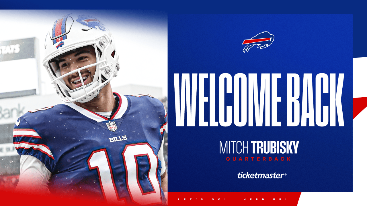 Buffalo Bills Announce Signing Of Mitch Trubisky