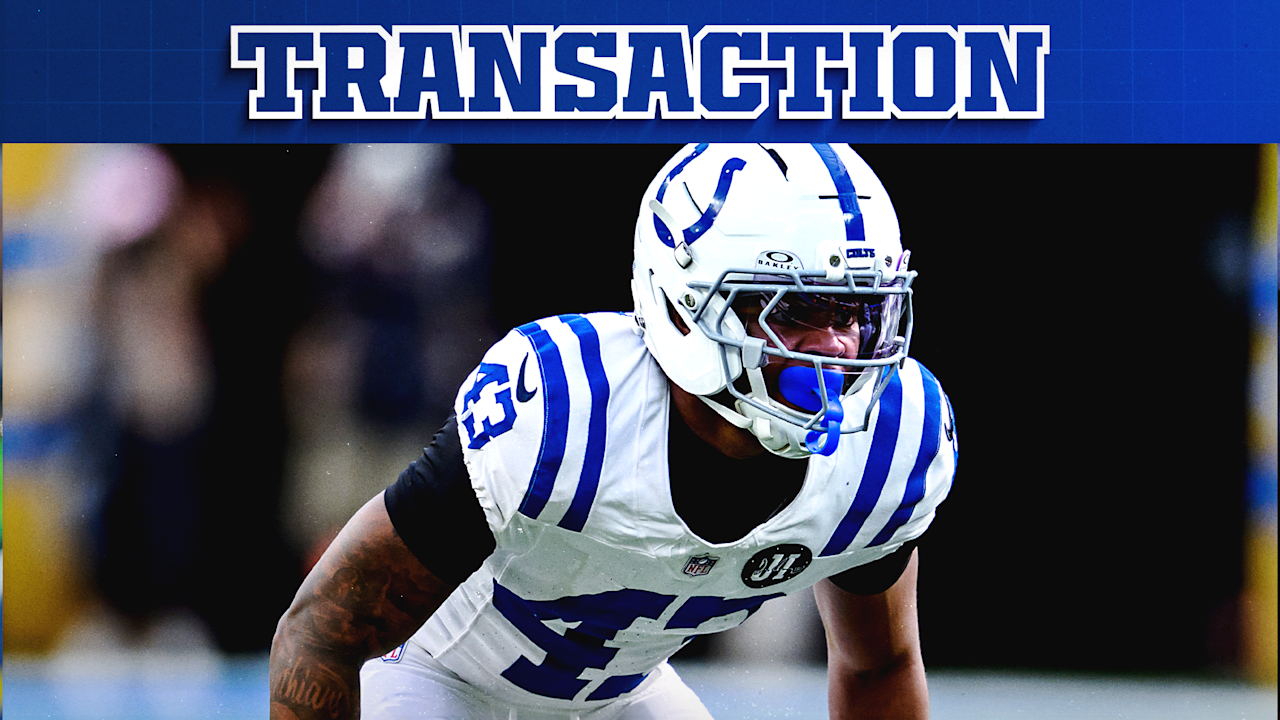 Colts elevate CB Cameron Mitchell, DE Durell Nchami to active roster from practice squad for Week 8