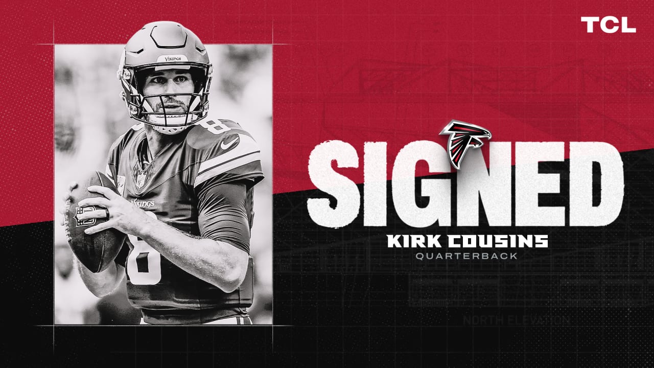 Falcons sign QB Kirk Cousins