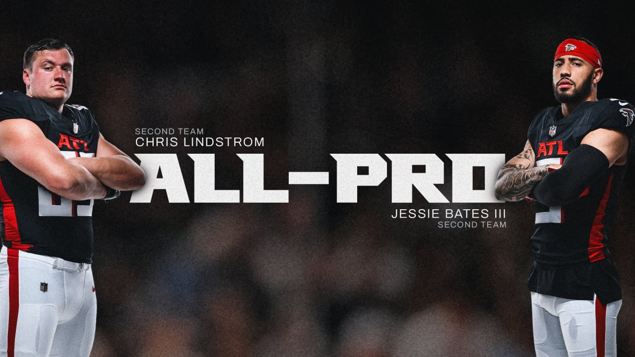 Jessie Bates III, Chris Lindstrom named to AP AllPro second team for 2023