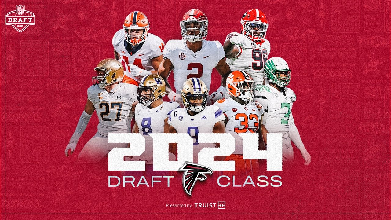 Atlanta Falcons 2024 Draft Class College Highlights NFL Draft