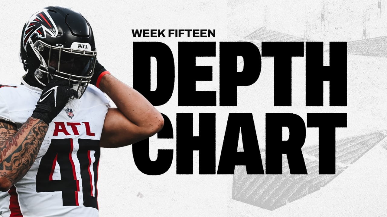 Atlanta Falcons Weekly Depth Chart Unchanged Ahead of Divisional