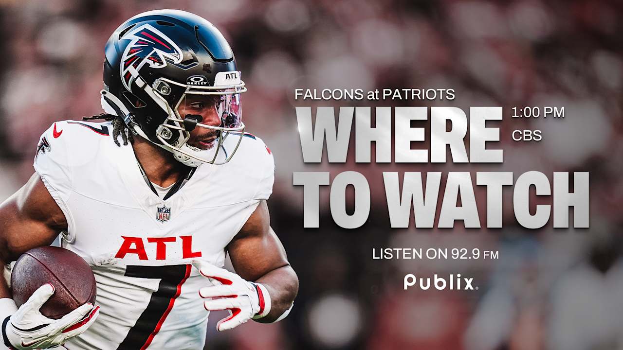 Image for Where to watch Falcons at Patriots