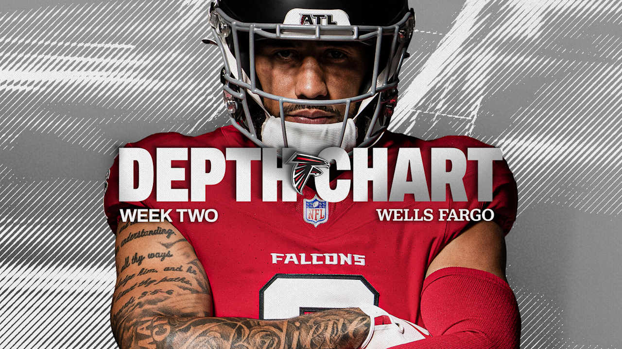 Atlanta Falcons' Week 2 depth chart vs. Carolina Panthers - Atlanta Falcons