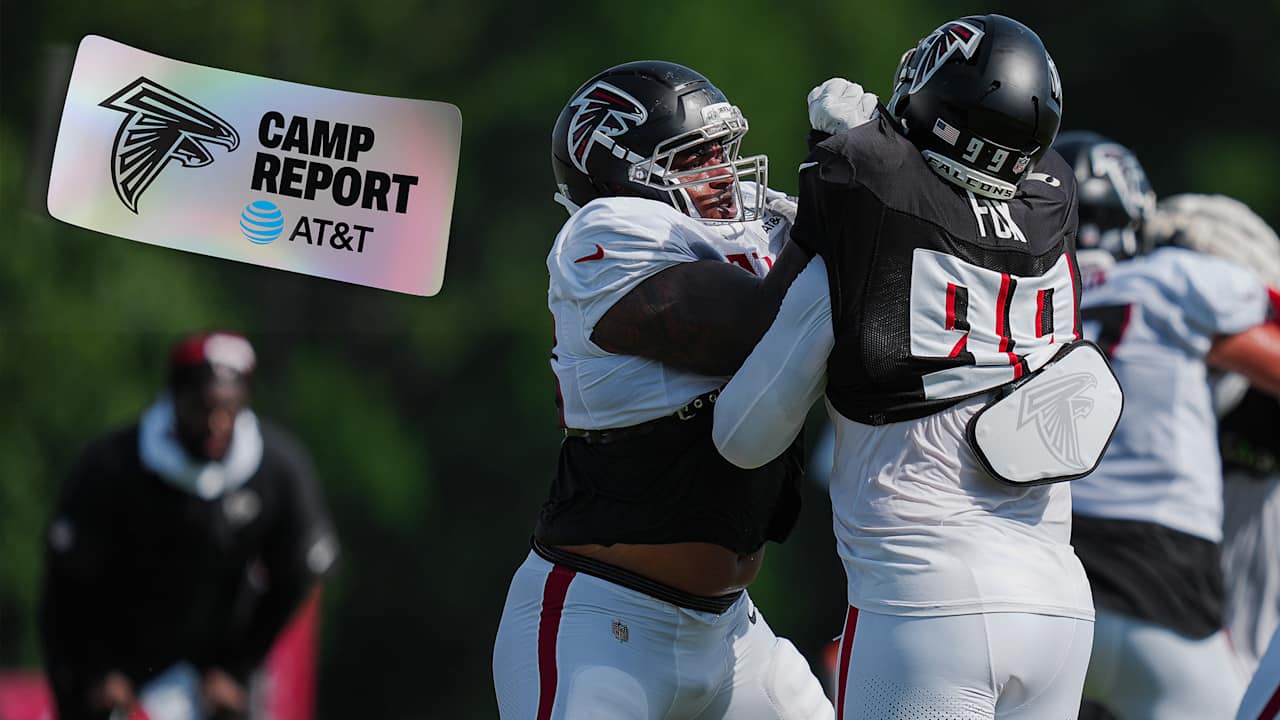 Falcons Camp Report: Pads come on at 'perfect time' – Atlanta Falcons
