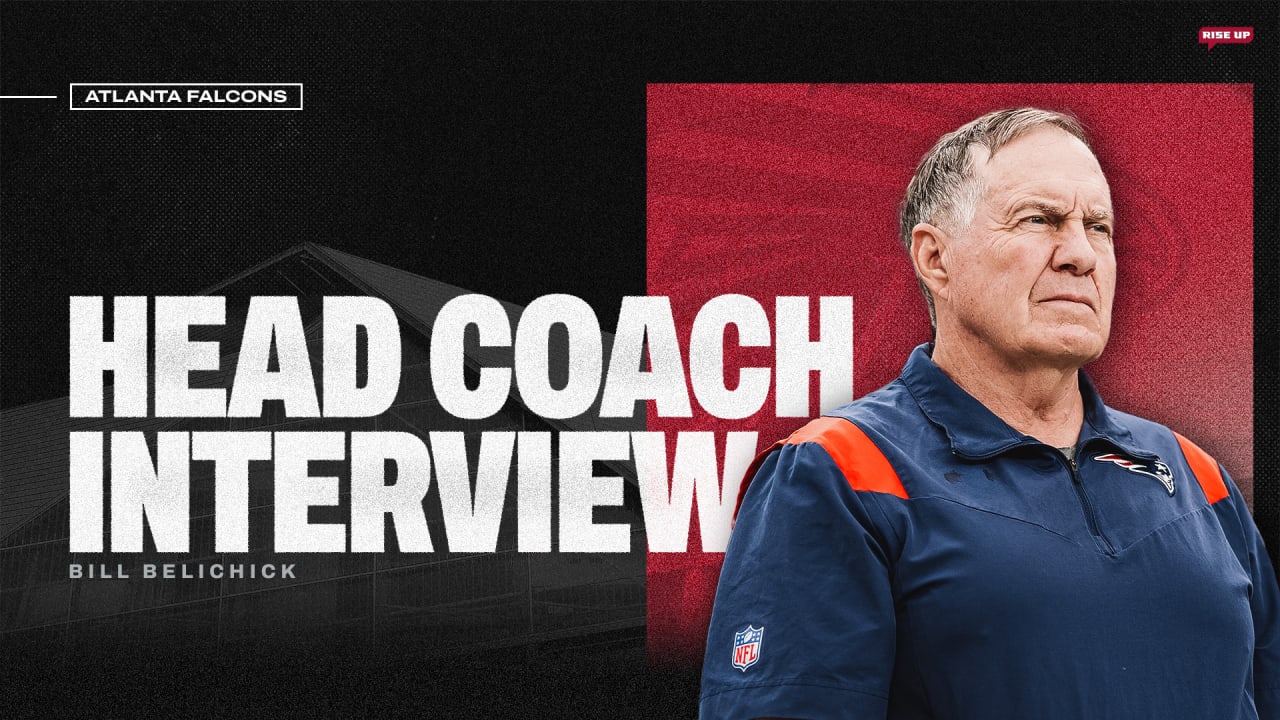 Falcons announce full interview with Bill Belichick