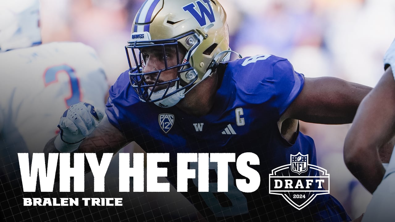 Why the Atlanta Falcons selected OLB Bralen Trice 2024 NFL Draft