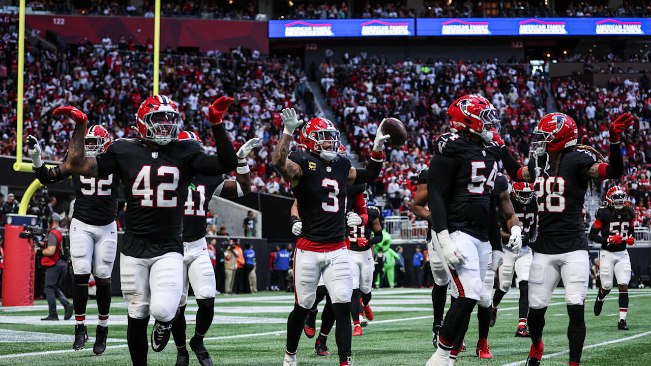 Can't-Miss Play: Jessie Bates III's toe-tap interception gives Falcons ...