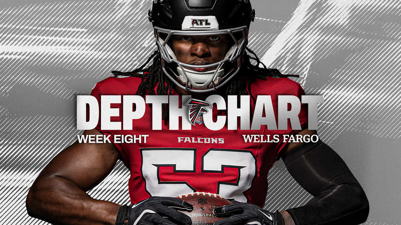 Atlanta Falcons Week 8 depth chart vs. Tampa Bay Buccaneers