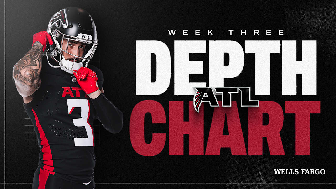 Falcons release depth chart for Sunday night matchup with Kansas City