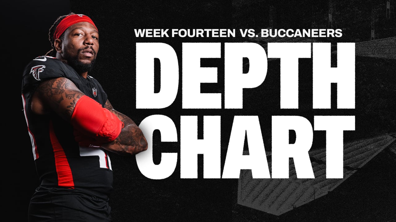 Atlanta Falcons Depth Chart Unchanged Ahead of NFC South Clash with