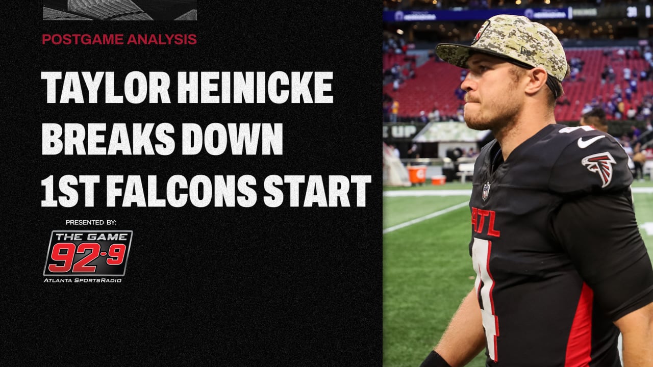 Quarterback Taylor Heinicke breaks down first Falcons start vs. Minnesota Vikings - Vimarsana News