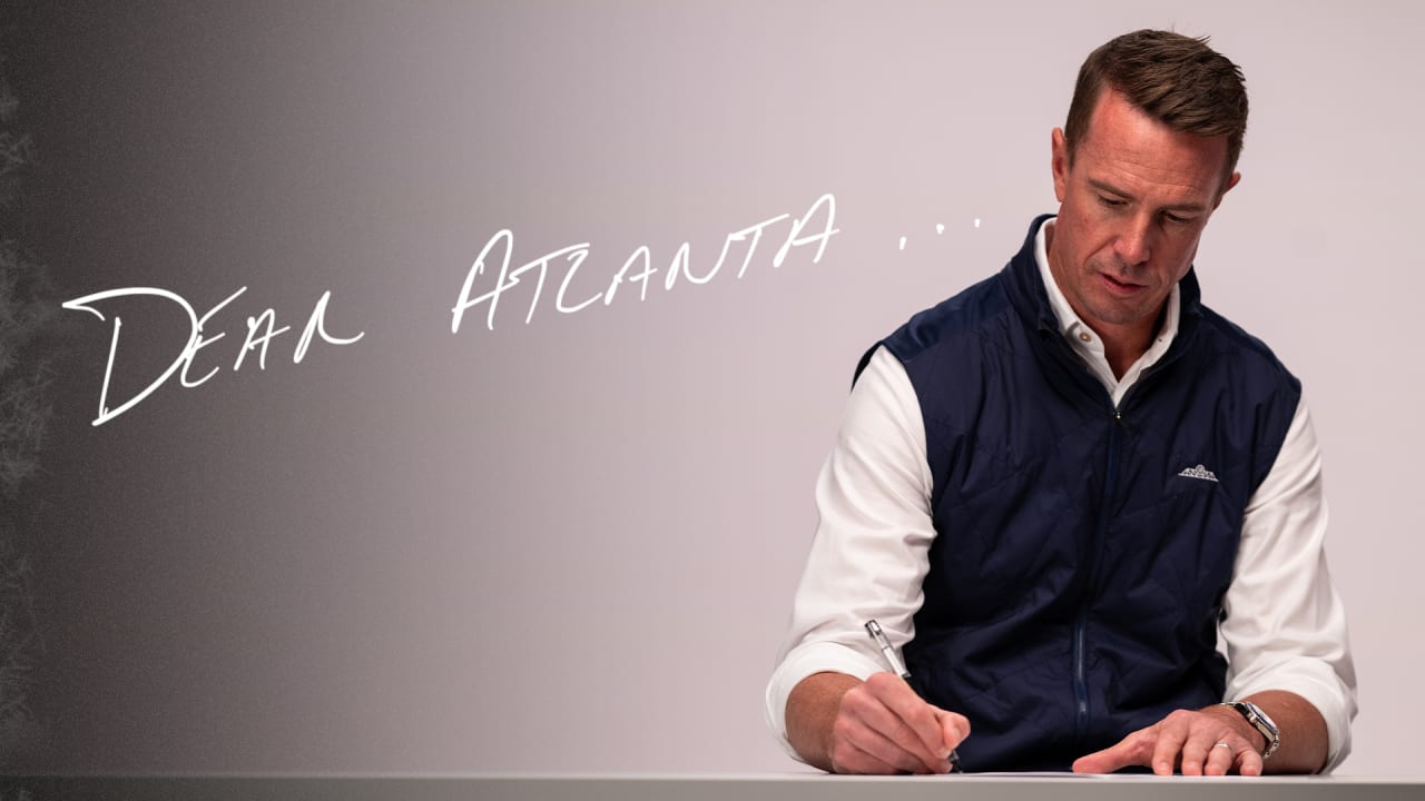 Dear Atlanta... | Matt Ryan retires from the NFL as an Atlanta Falcon