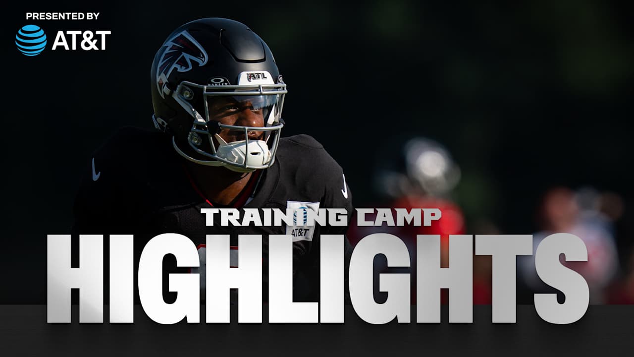 Highlights | Atlanta Falcons suit up for practice at AT&T Training Camp