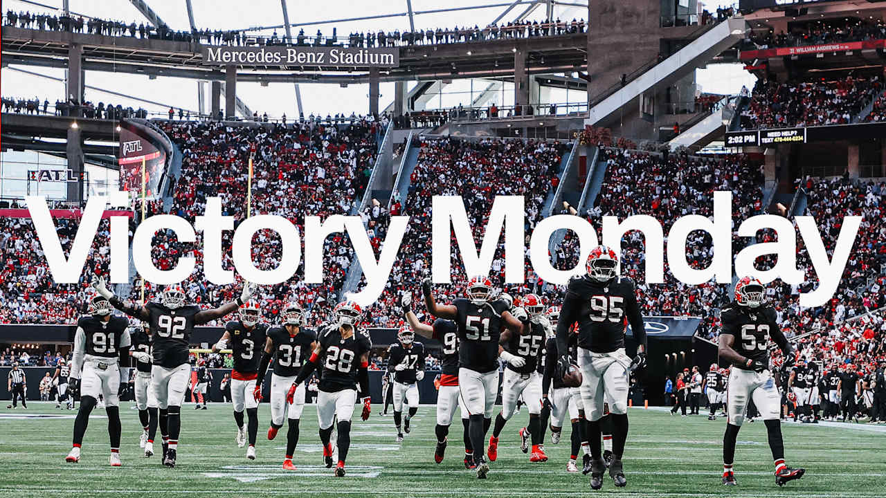 Photos | Atlanta Falcons Celebrate Victory Monday