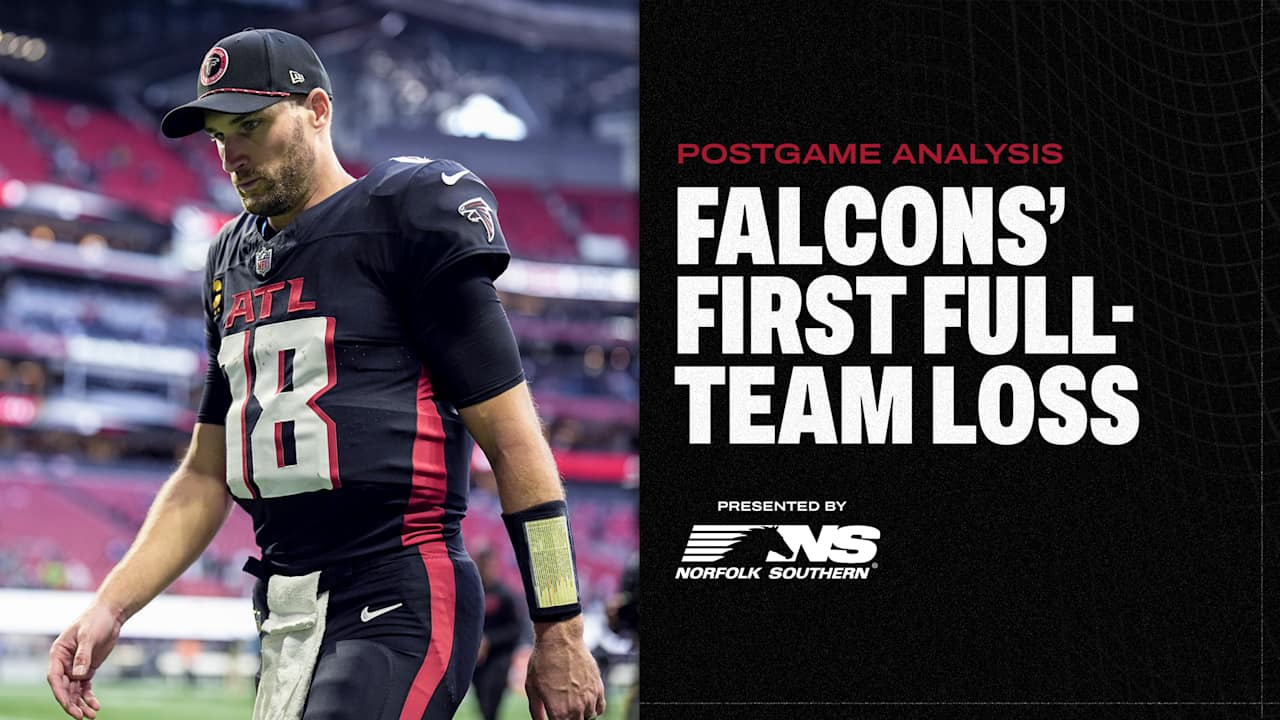 The Falcons are experiencing something they haven’t experienced in 2024: a complete team loss