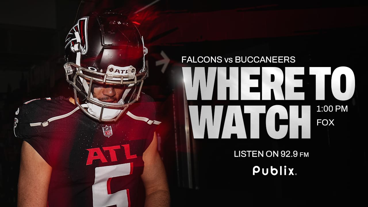 Where to watch Falcons vs. Buccaneers