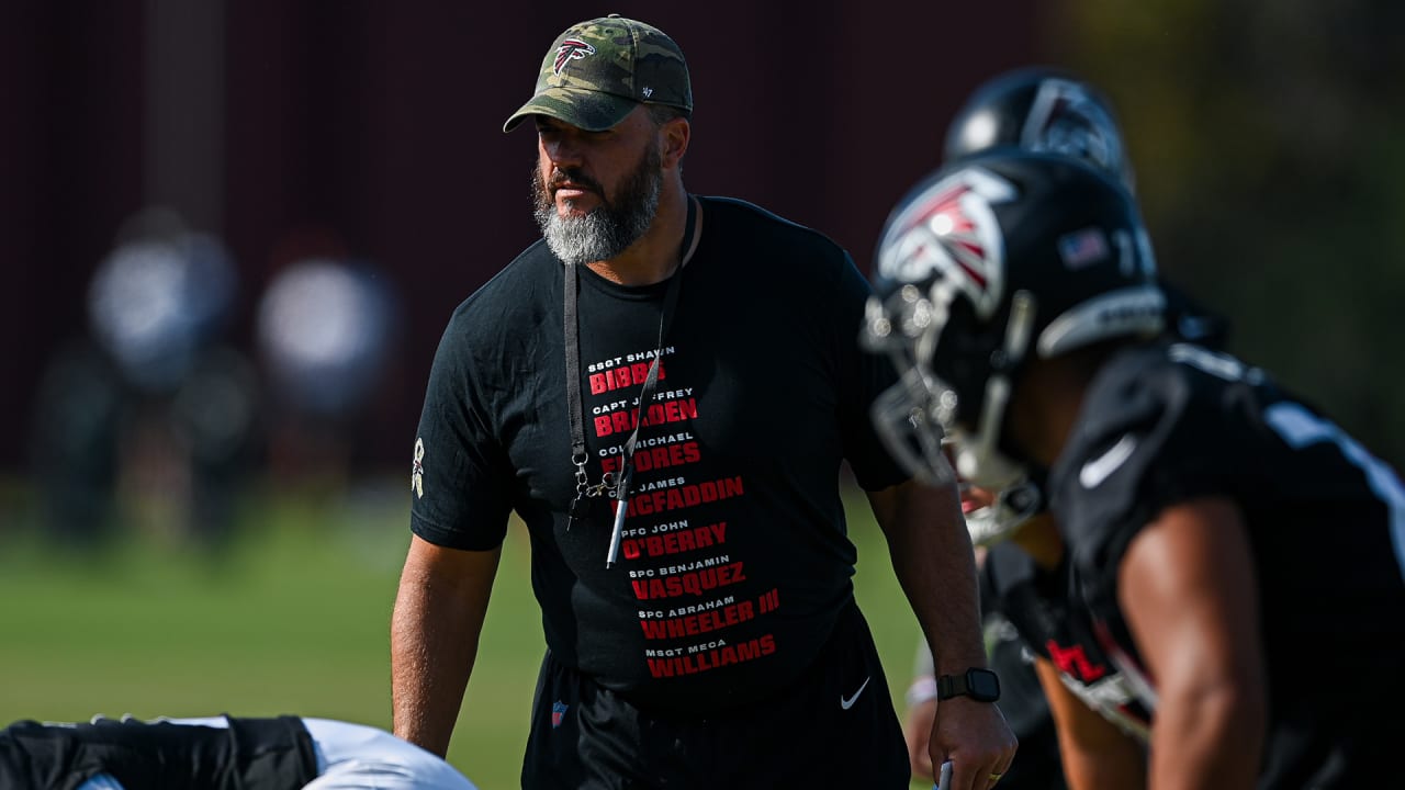 We're back': Dwayne Ledford returns to coach offensive line for Falcons in  2024, expands foundation already set