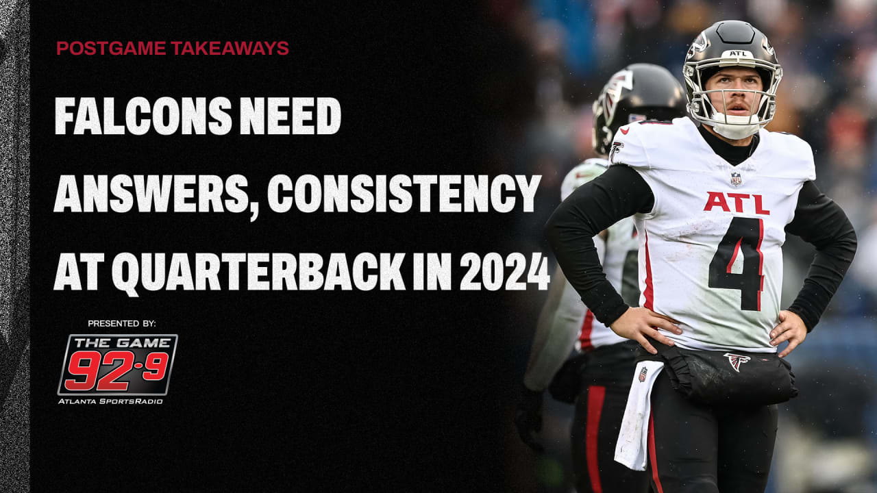 McElhaney The Falcons need answers, consistency at quarterback in new year