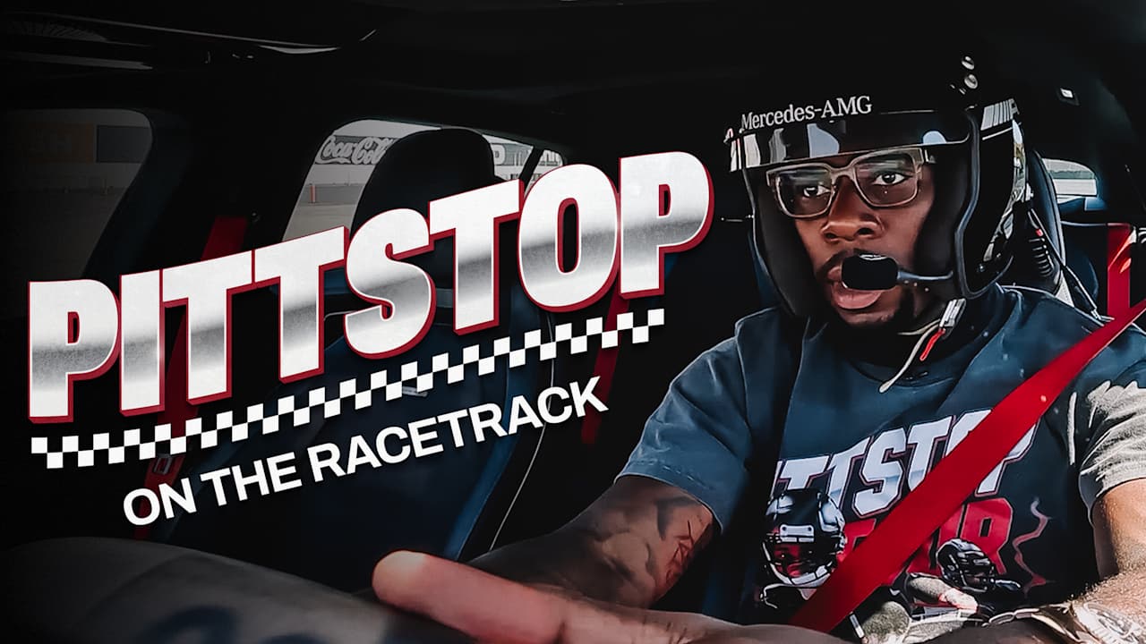 How fast is fast? Kyle Pitts gets behind the wheel at Sonoma Raceway in ...