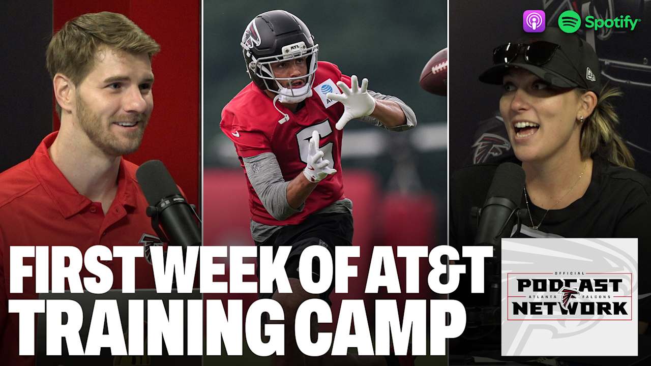 Our first Falcons camp report + Jeff Howe on Atlanta's QB competition | AT&T Tra...