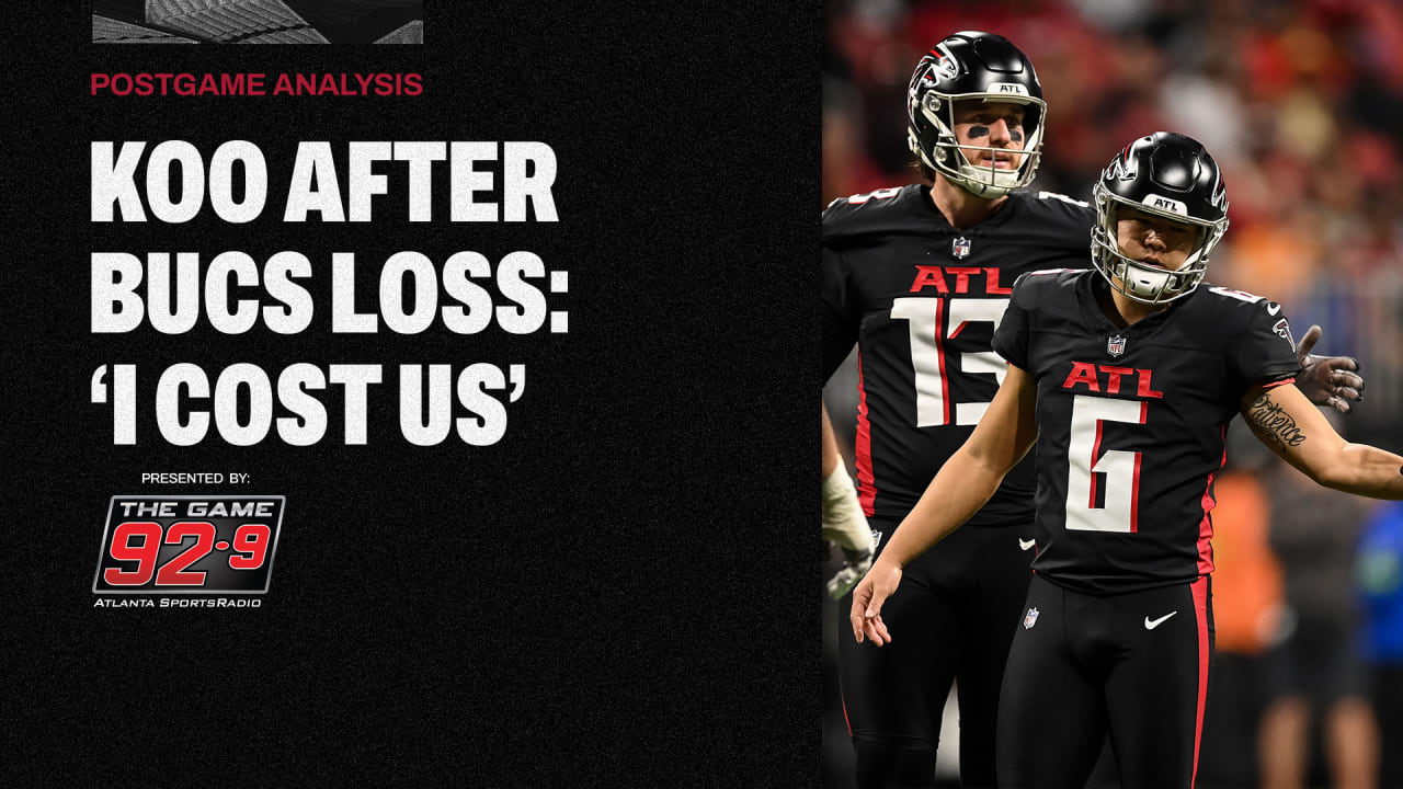 'I cost us' Falcons kicker Younghoe Koo after missing 2 field goals in