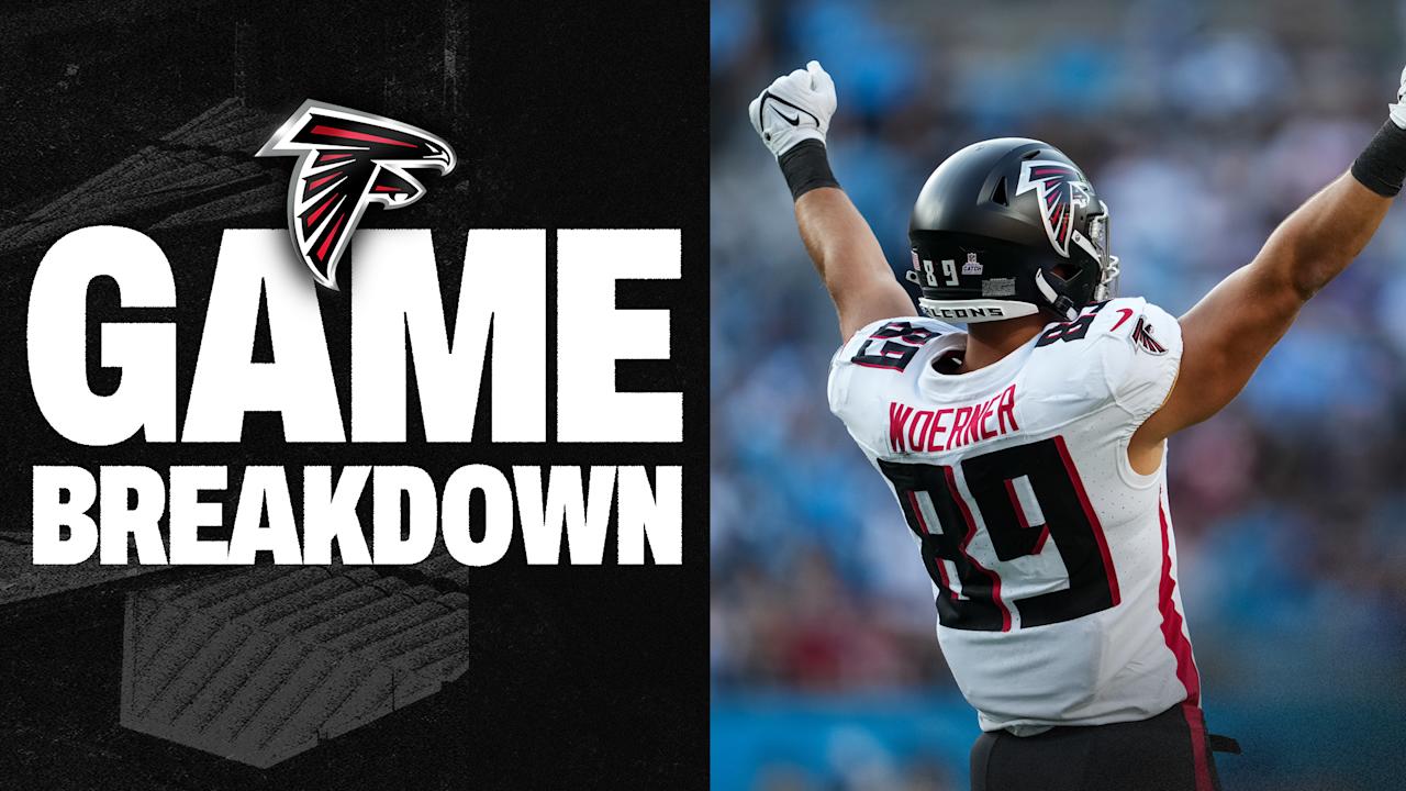 What happened in the Falcons’ road win over the Panthers in Week 6?