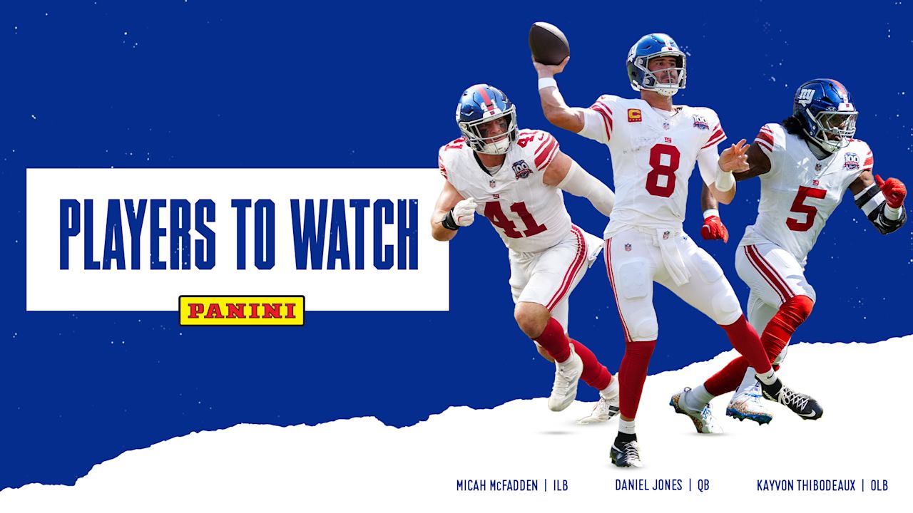 Players to Watch: Giants travel to Seattle in Week 5