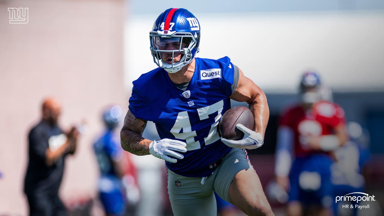 TE Theo Johnson passes physical, returns to practice; Giants sign CB Breon  Borders