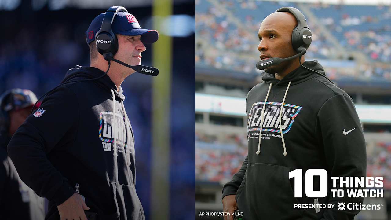 10 things to watch in Giants vs. Texans