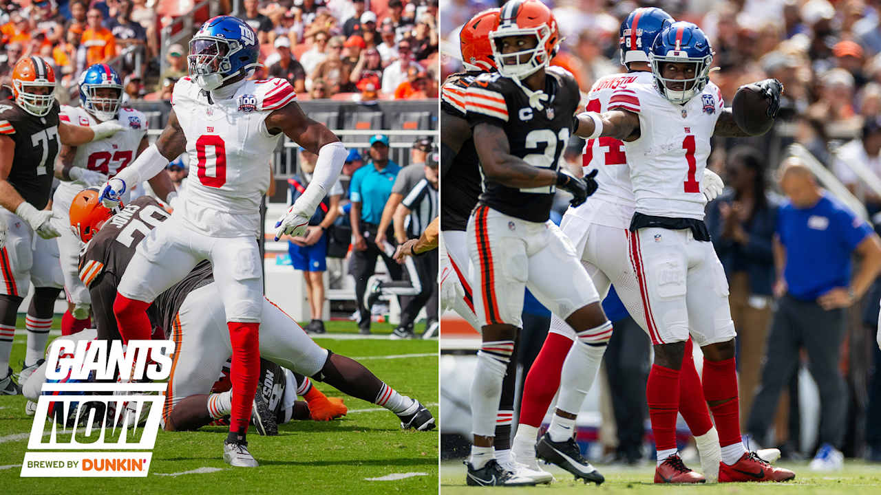 Giants Now: Brian Burns, Malik Nabers named to PFF Team of the Week